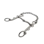 Freno filete articulado de hierro niquelado - Image 4