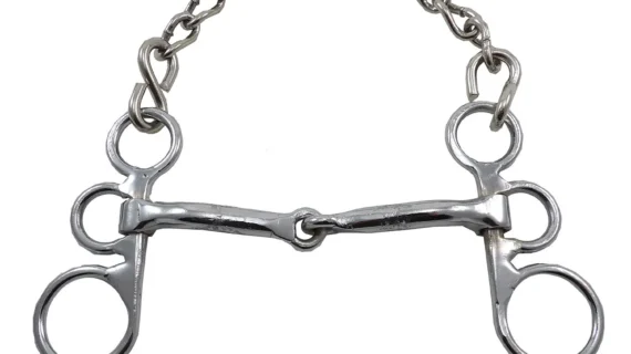 Freno filete marroco de hierro niquelado