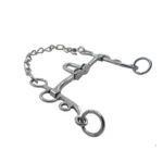 Freno puente mojarrita de hierro niquelado pata 13 - Image 3