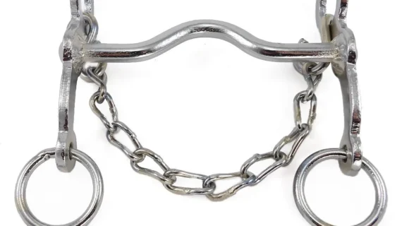 Freno medio puente de hierro niquelado pata 10