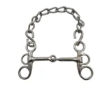 Freno filete marroco de hierro niquelado para pony