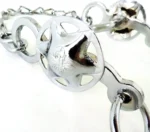 Freno medio puente de hierro niquelado copa chica pata 10