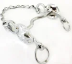 Freno medio puente de hierro niquelado copa chica pata 10 - Image 2