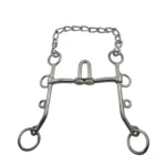 Freno puente de hierro niquelado pata 16