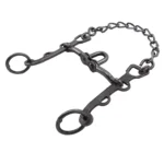 Freno puente articulado de hierro pulido pata 13 cm - Image 2