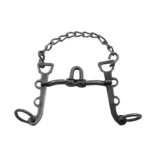 Freno puente articulado de hierro pulido pata 13 cm