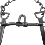 Freno puente articulado de hierro pulido pata 13 cm - Image 4