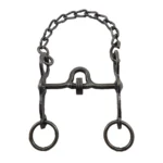 Freno de hierro pulido con coscoja para petizo