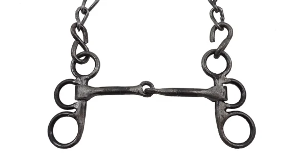 Freno filete marroco de hierro pulido para petizo