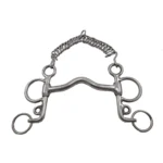 Freno pelham pata corta medio puente de acero inoxidable