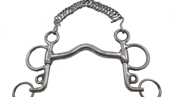 Freno pelham pata corta medio puente de acero inoxidable