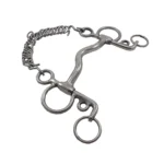 Freno pelham pata corta medio puente de acero inoxidable - Image 2