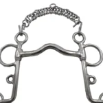 Freno pelham pata larga medio puente de acero inoxidable - Image 4