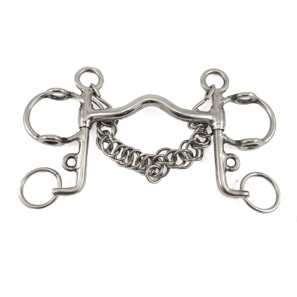 tcr-4393-8-1772139096.webp Freno pelham levantador medio puente pata corta de acero inoxidable - Image 1