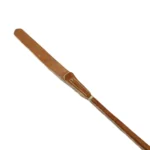 Fusta de cuero crudo corta - Image 3