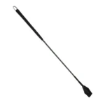 Fusta para jockey de cuero con grip de goma