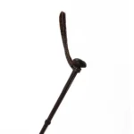 Fusta para polo de cuero con botón trenzado - Image 2