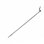 Fusta para polo de cuero con botón trenzado