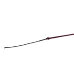 Fusta para polo de nylon con mango de cuero y virola de metal - Image 2