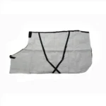 Manta de rafia y arpillera clásica