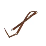 Pegual de cuero crudo 4 argollas de acero inoxidable - Image 2