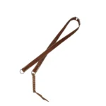 Pegual de cuero crudo 3 argollas zincadas