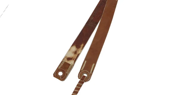 Pegual de cuero crudo argolla perdida