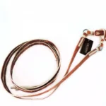 Riendas de cuero crudo simple con argolla - Image 2