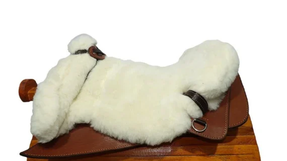 Recado chileno especial con pellón blanco