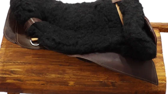 Recado chileno especial con pellón negro