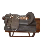 Recado paletero de cuero de búfalo borren alto con accionera y encimera - Image 4