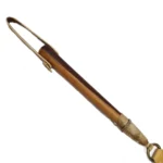 Rebenque con cabo de madera pulida - Imagen 2