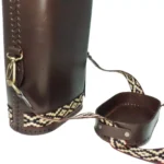 Porta termo de cuero con guarda pampa - Image 2