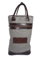 Porta termo mochila de lona panamá