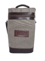 Porta termo morral de lona panamá