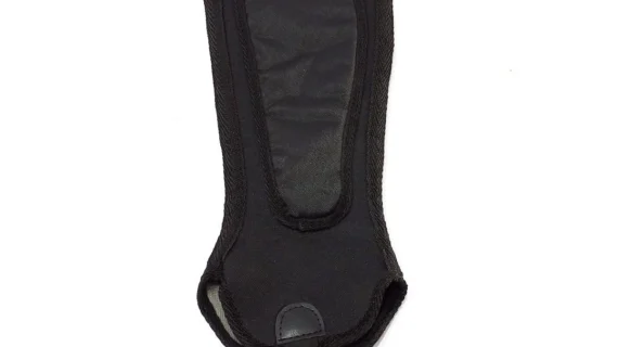 Polainas de tela doble con cierre