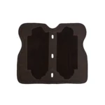 Mandil de gel con descarne color marrón - Image 2