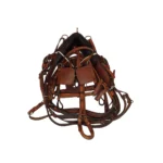 Guarnicion 16 lineas con herrajes de bronce