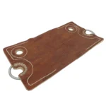 Encimera de cuero crudo patera con argolla - Image 4