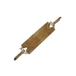 Encimera de cuero crudo sobado con correones para lomillo
