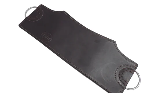 Encimera con forma de suela marrón