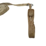 Soguero de cuero crudo con presilla - Image 3