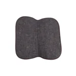 Sudadera de fieltro de lana forrada en lona color marrón - Image 3