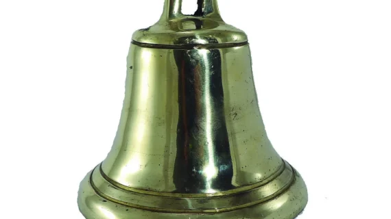 Campana Chica de Bronce Pulido