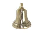 Campana grande de bronce pulido