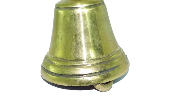 Campanita Chica de Bronce Pulido