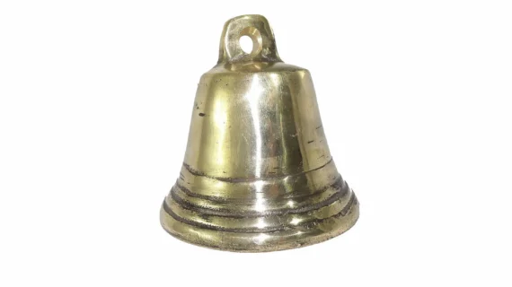 Campanita Grande de Bronce Pulido