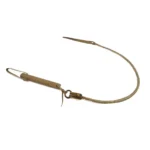 Arreador trenzado con cabo de madera