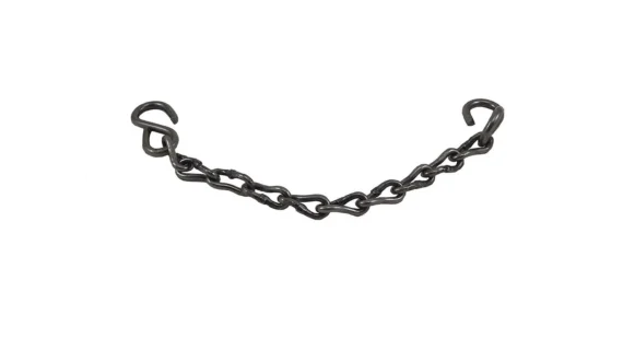 Barbada de hierro pulido con ganchos