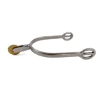 Espolines para salto acero inoxidable pihuelo con moneda